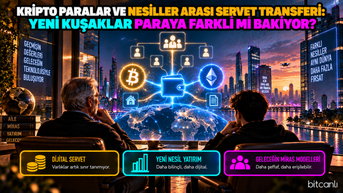 Kripto Paralar ve Nesiller Arası Servet Transferi: Yeni Kuşaklar Paraya Farklı mı Bakıyor?